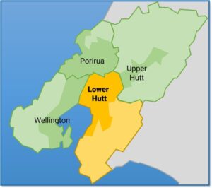 Lower Hutt Map