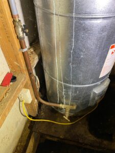 Leaking cylinder Porirua job